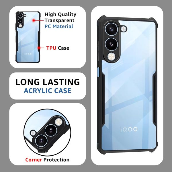 For iQOO Z10 Lite 5G Back Cover Eagle Transparent New - Image 12