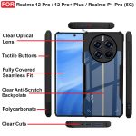 For Realme 12 Pro 5G Back Cover Eagle Transparent New - Image 2