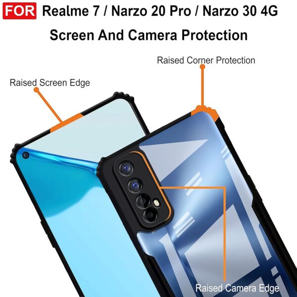 For Realme 7 Back Cover Eagle Transparent New - Image 10