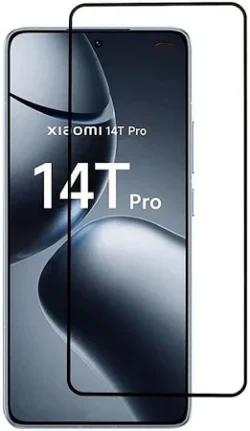 For Xiaomi Redmi 14T Pro Tempered Glass Black New