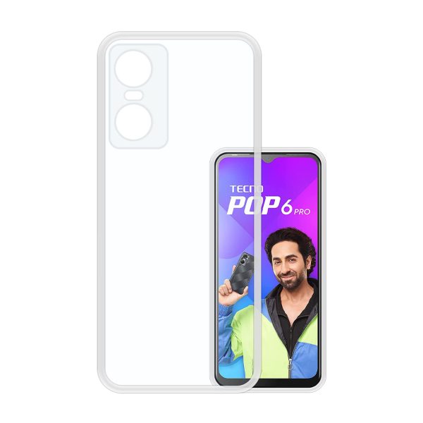 ZigZag Tecno Pop 6 Pro Back Cover Transparent New - Image 13