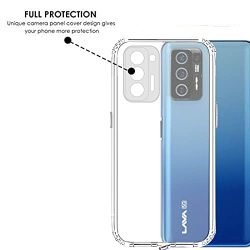 ZigZag Lava A76 Back Cover Transparent New