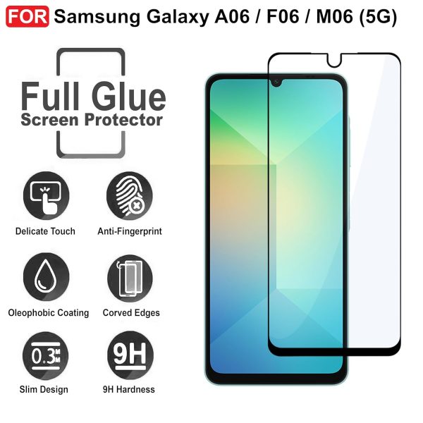 For Xiaomi Poco C70 Tempered Glass Black New - Image 5