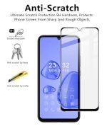 For Samsung Galaxy F34 Tempered Glass Black New - Image 2