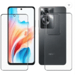For Oppo A2 Tempered Glass Black New