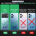 ZigZag Xiaomi Redmi Note 12 5G Back Cover Transparent New - Image 13