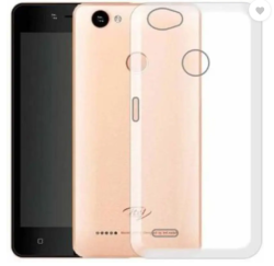 ZigZag Itel A41 Plus Back Cover Transparent New
