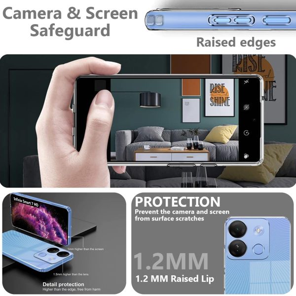 ZigZag Infinix Smart 8 HD Back Cover Transparent New - Image 5