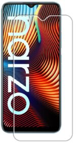 For Realme Narzo 20 Tempered Glass Black New