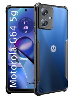 For Motorola Moto G64 5G Back Cover Eagle Transparent New
