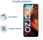 For Realme Narzo 20 Tempered Glass Black New - Image 13