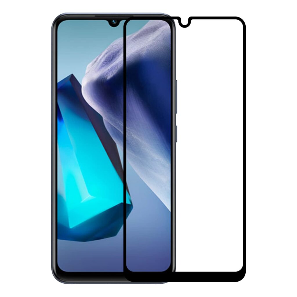 Vivo V25 Tempered Glass Black