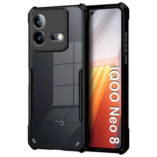 For iQOO Neo 8 Back Cover Eagle Transparent New - Image 9