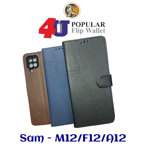 4U Samsung A12 Flip Cover New - Image 2