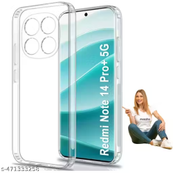 ZigZag Xiaomi Redmi Note 14 Pro Plus 5G Back Cover Transparent New