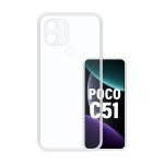 ZigZag Xiaomi Redmi Poco C51 Back Cover Transparent New
