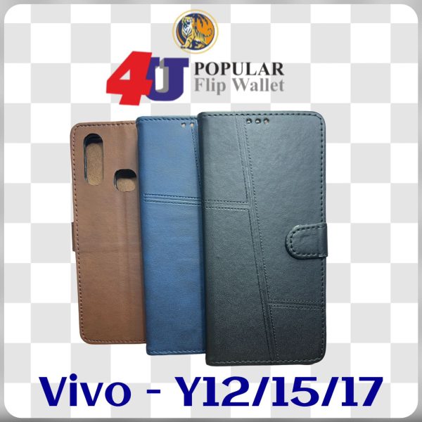 4U Vivo Y12 Flip Cover New - Image 2