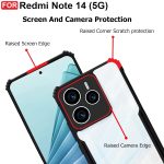 For Xiaomi Redmi Note 14 5G Back Cover Eagle Transparent New - Image 7