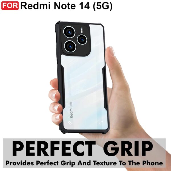 For Xiaomi Redmi Note 14 5G Back Cover Eagle Transparent New - Image 9