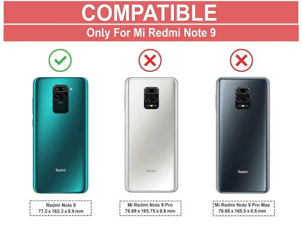 For Xiaomi Redmi Note 9 Back Cover Eagle Transparent New - Image 10
