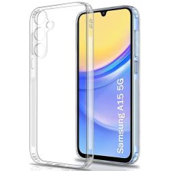 ZigZag Samsung Galaxy A15 5G Back Cover Transparent New