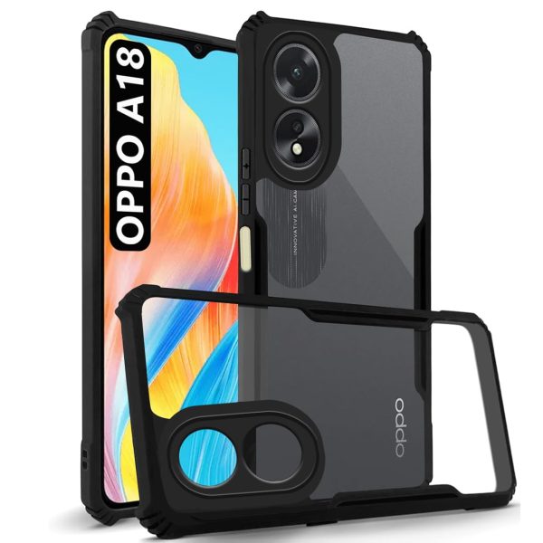 For Oppo A18 Back Cover Eagle Transparent New - Image 14