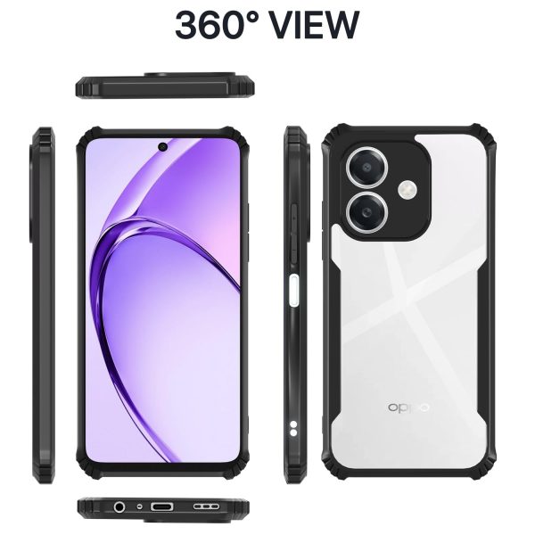 For Oppo A3X 5G Back Cover Eagle Transparent New - Image 2