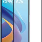 For Oppo A76 Tempered Glass Black New