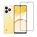 For Realme Narzo N63 Tempered Glass Black New - Image 2