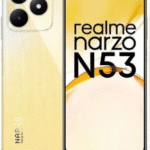 For Realme Narzo N53 Tempered Glass Black New