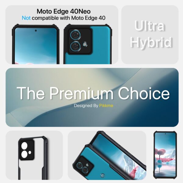 For Motorola Moto Edge 40 Neo Back Cover Eagle Transparent New - Image 10