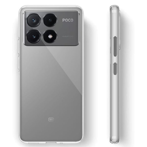 ZigZag Xiaomi Redmi Poco X6 Pro 5G Back Cover Transparent New - Image 14