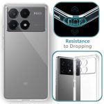 ZigZag Xiaomi Redmi Poco X6 Pro 5G Back Cover Transparent New - Image 12