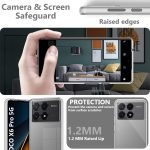 ZigZag Xiaomi Redmi Poco X6 Pro 5G Back Cover Transparent New - Image 11