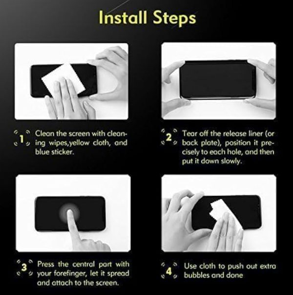 For Samsung Galaxy A02 Tempered Glass Black New - Image 5