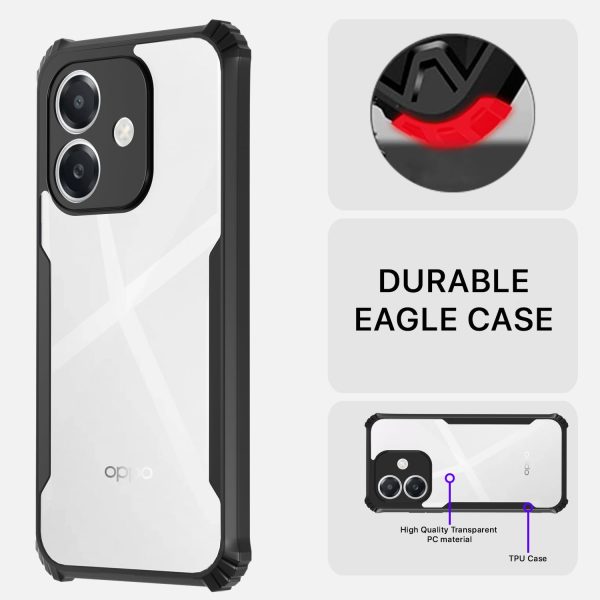 For Oppo A3X 5G Back Cover Eagle Transparent New - Image 10