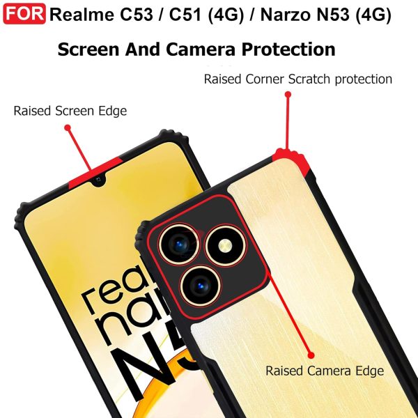 For Realme C53 Back Cover Eagle Transparent New - Image 12