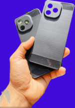 For Lava Play Ultra 5G Back Cover Black Armor New - Image 5