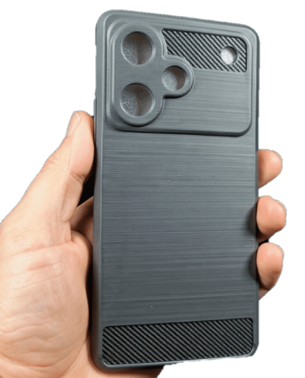 For Realme P4 Pro 5G Back Cover Black Armor New - Image 3