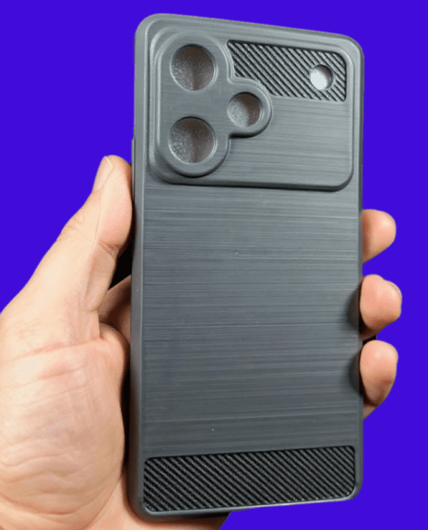 For Realme P4 Pro 5G Back Cover Black Armor New - Image 5