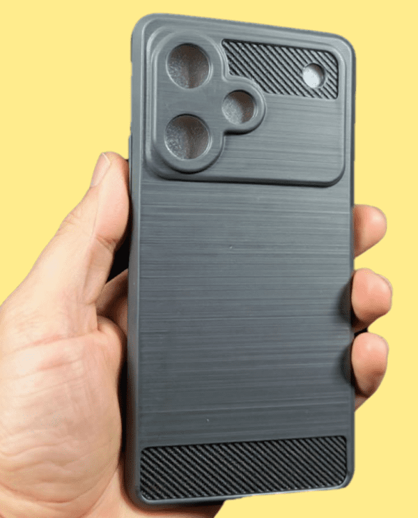 For Realme P4 Pro 5G Back Cover Black Armor New - Image 9