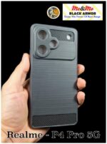 For Realme P4 Pro 5G Back Cover Black Armor New - Image 2