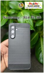For Samsung S24 Fe 5G Back Cover Black Armor New - Image 2
