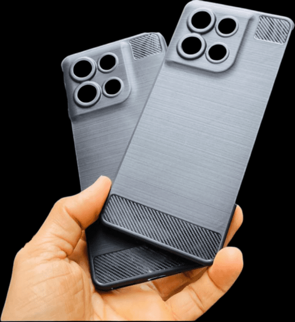 For Motorola G86 Power 5G Back Cover Black Armor New - Image 4