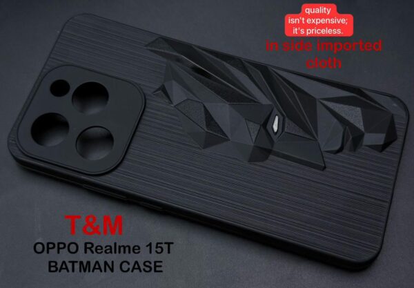 For Realme 15T Back Cover Metal Batman New - Image 3