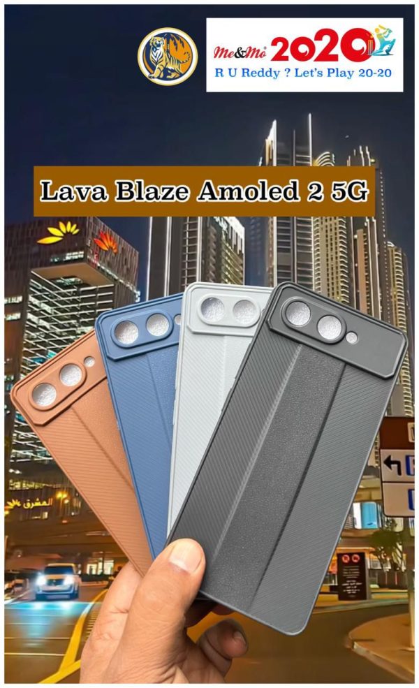 For Lava Blaze Amoled 2 5G Back Cover T20 New - Image 2