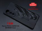 For Tecno Povo Curve 5G Metal Back Cover Batman New - Image 2