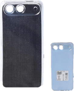 Zigzag Tecno Spark Go 5G Back Cover Transparent