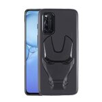 OO LALA JI 3D Marvel Avenger Logo Iron Man Back Cover  For Vivo V19 - Image 2