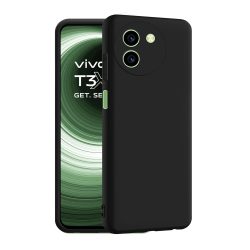 For Vivo T3X Back Cover iBlack New